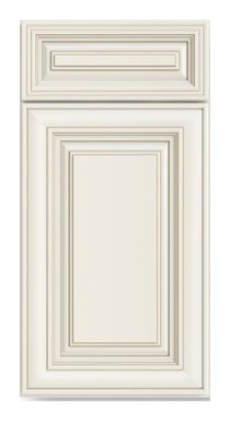 Casselberry Antique White cabinet door sample