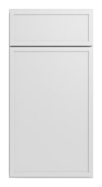 Edgeline White cabinet door sample