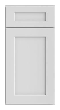 Shaker White cabinet door sample