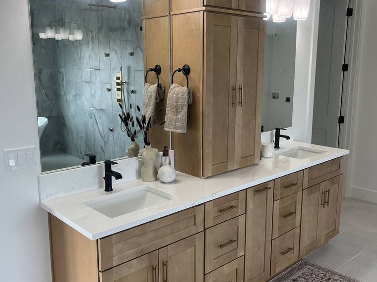 Finished cabinetry by River City Cabinetry in the Treasure Valley