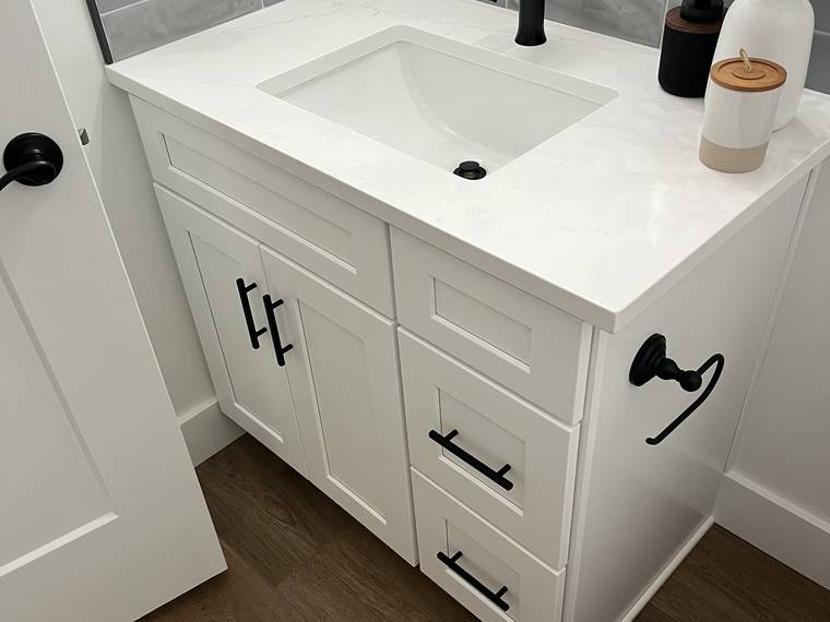 Finished cabinetry by River City Cabinetry in the Treasure Valley