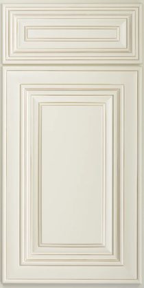 Antique Cream cabinet door sample