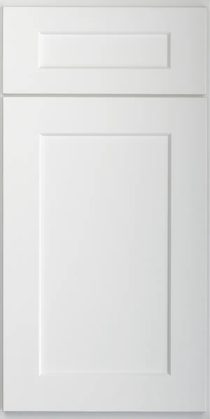 Pure White cabinet door sample