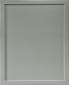 Slim Shaker Pine Green cabinet door sample