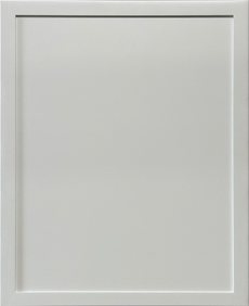 Slim Shaker Simply White cabinet door sample